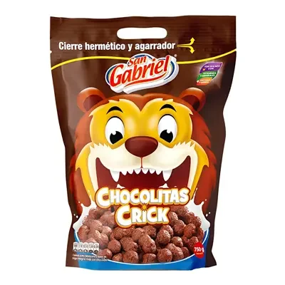 CEREAL BOLSA CHOCOLITAS CRICK 750G