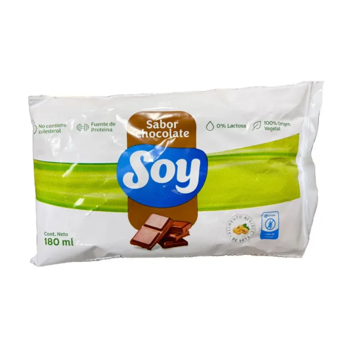 LECHE SOY SABOR CHOCOLATE 180ML