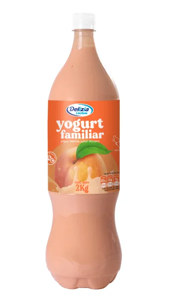 YOGUR DELIZIA DURAZNO 2 LT